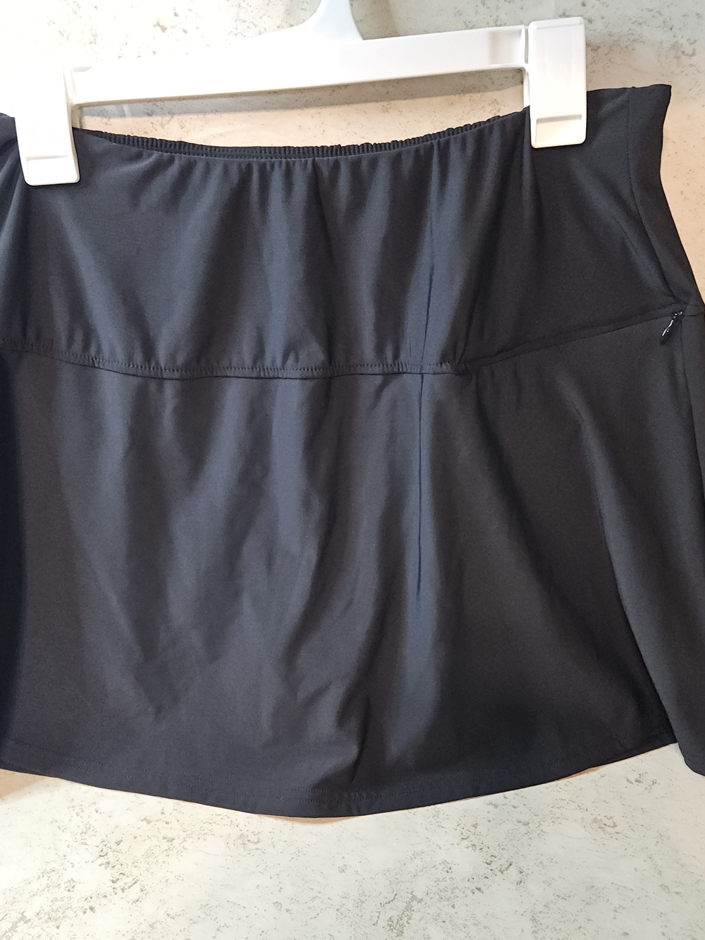 Miraclesuit Black Active Skort/Swim Skirt